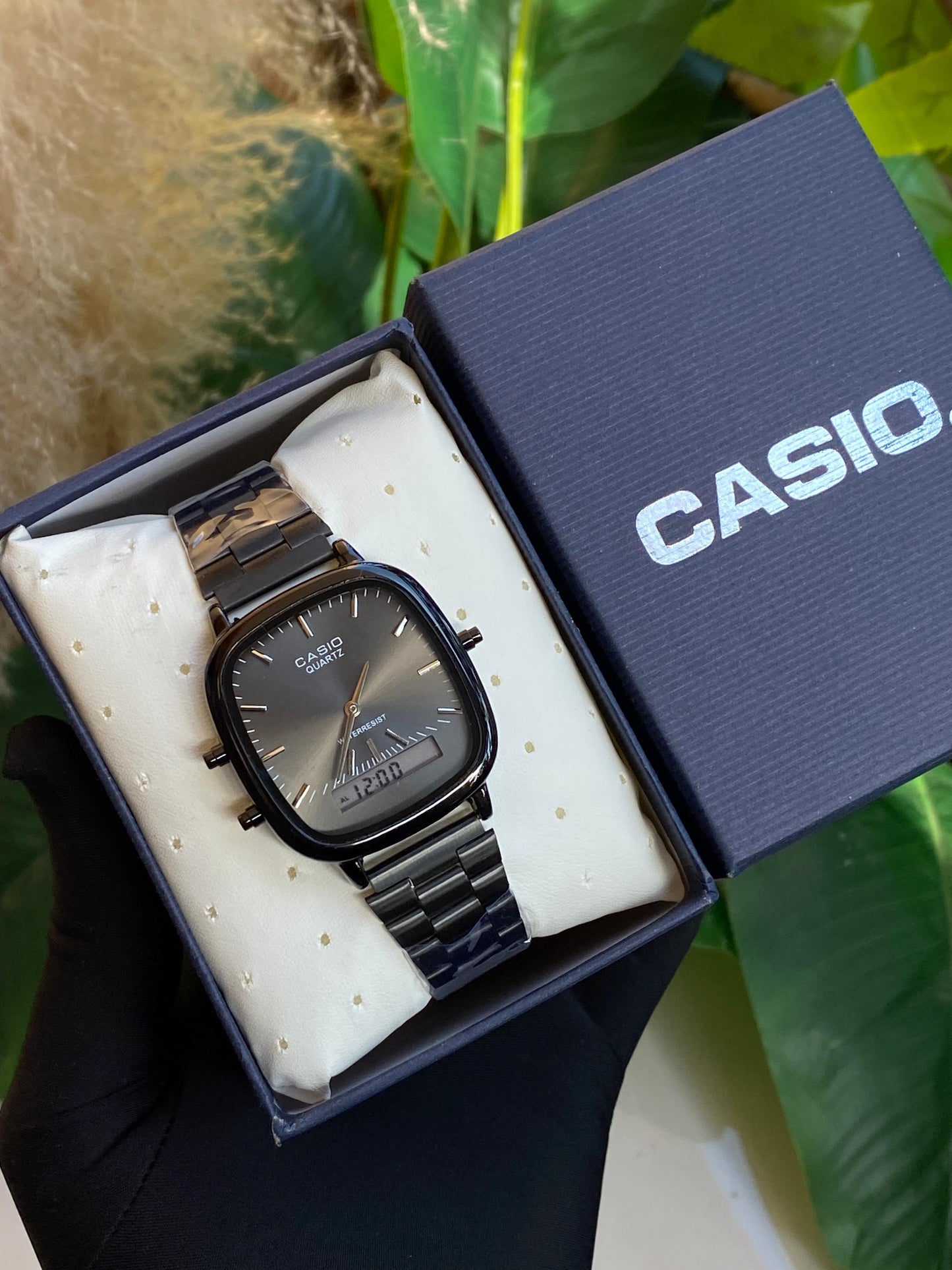 CASIO SQUARE DUAL TIME