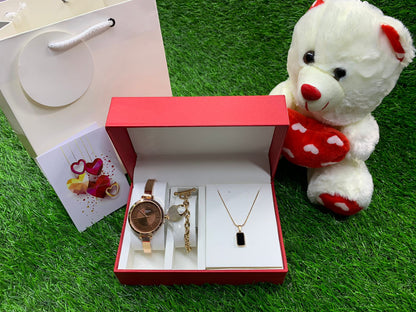 LADIES GIFT SET X TEDDY BEAR