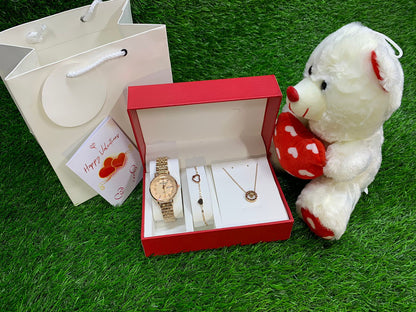 LADIES GIFT SET X TEDDY BEAR